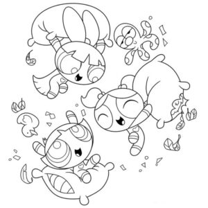 Desenho de As Meninas Super Poderosas Desenho Colorir Imprimir 09