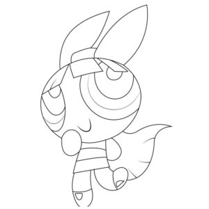 Desenho de As Meninas Super Poderosas Desenho Colorir Imprimir 12