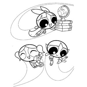 Desenho de As Meninas Super Poderosas Desenho Colorir Imprimir 15