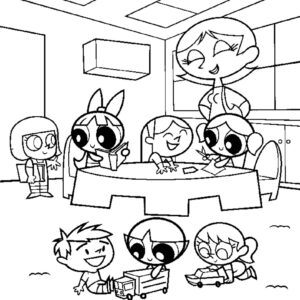 Desenho de As Meninas Super Poderosas Desenho Colorir Imprimir 26