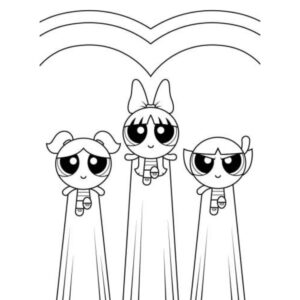 Desenho de As Meninas Super Poderosas Desenho Colorir Imprimir 32