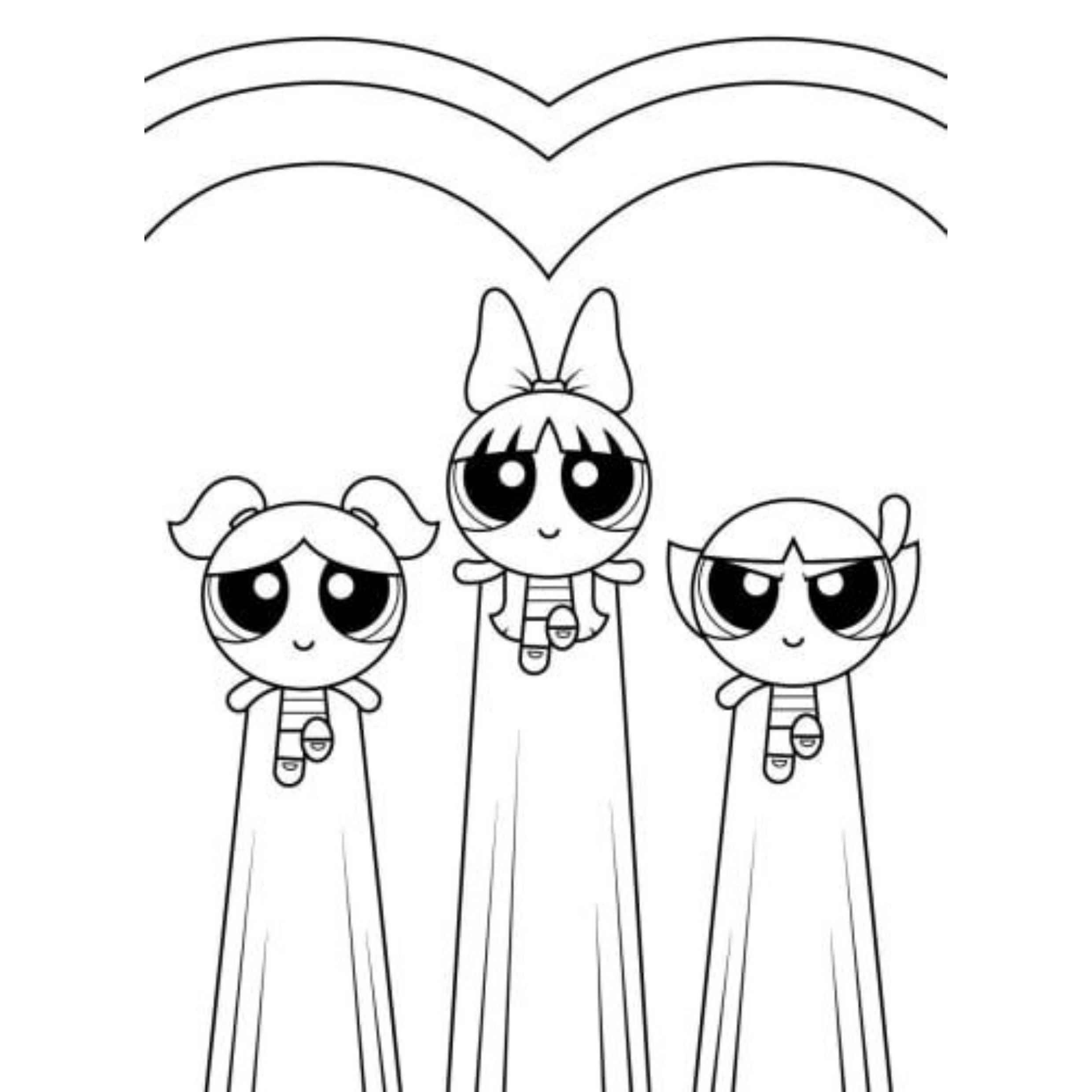 Desenho de As Meninas Super Poderosas Desenho Colorir Imprimir 32