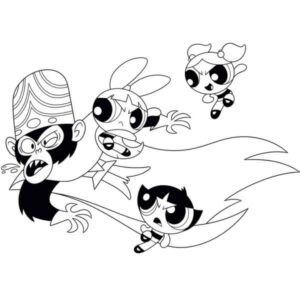 Desenho de As Meninas Super Poderosas Desenho Colorir Imprimir 35