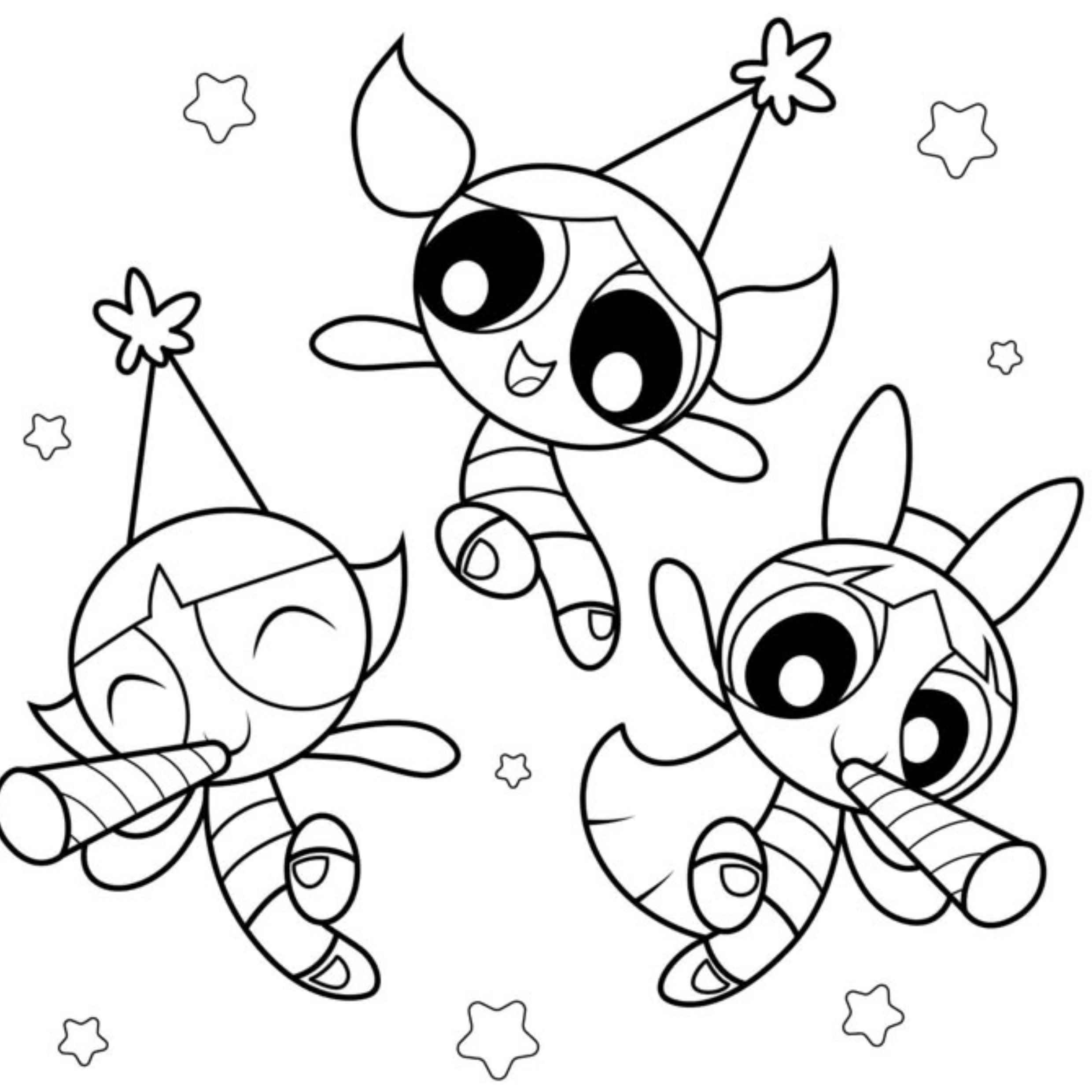 Desenho de As Meninas Super Poderosas Desenho Colorir Imprimir 38