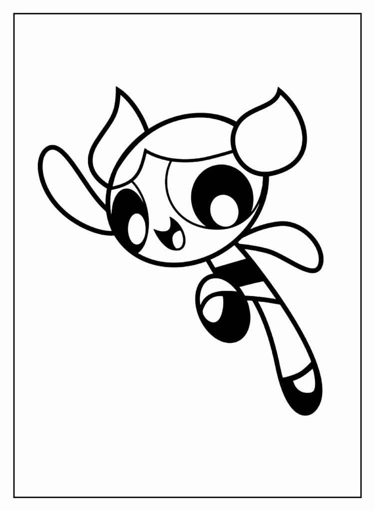 Desenho de As Meninas Super Poderosas Desenho Colorir Imprimir 44