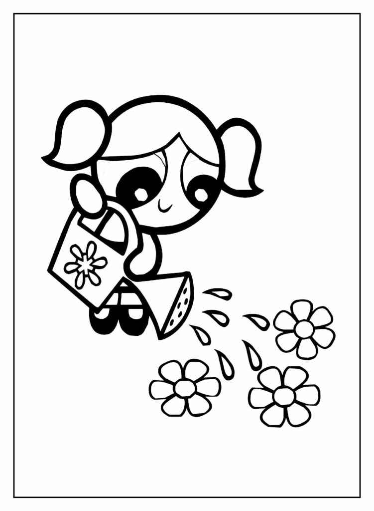 Desenho de As Meninas Super Poderosas Desenho Colorir Imprimir 45