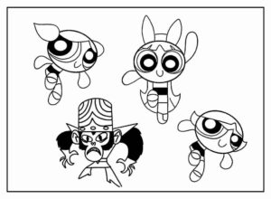 Desenho de As Meninas Super Poderosas Desenho Colorir Imprimir 48