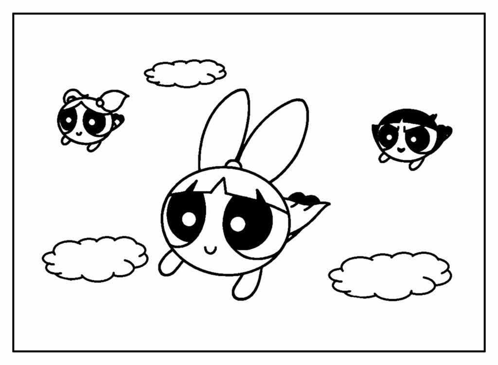 Desenho de As Meninas Super Poderosas Desenho Colorir Imprimir 56