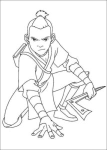 Desenho de Avatar Desenho Colorir Imprimir 04