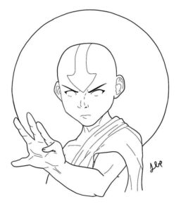 Desenho de Avatar Desenho Colorir Imprimir 05