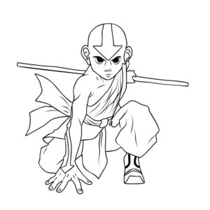 Desenho de Avatar Desenho Colorir Imprimir 09