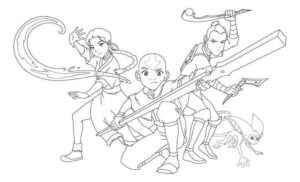 Desenho de Avatar Desenho Colorir Imprimir 12