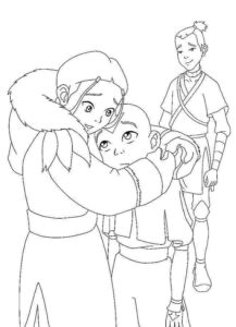 Desenho de Avatar Desenho Colorir Imprimir 13