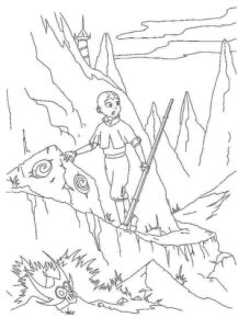 Desenho de Avatar Desenho Colorir Imprimir 14