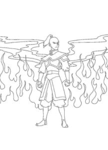 Desenho de Avatar Desenho Colorir Imprimir 16