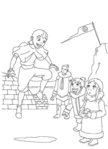 Desenho de Avatar Desenho Colorir Imprimir 17