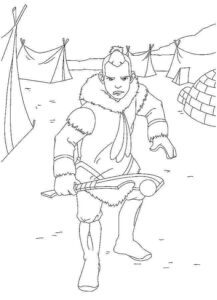 Desenho de Avatar Desenho Colorir Imprimir 22