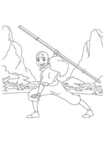 Desenho de Avatar Desenho Colorir Imprimir 26