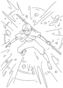 Desenho de Avatar Desenho Colorir Imprimir 28
