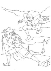 Desenho de Avatar Desenho Colorir Imprimir 29