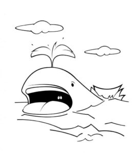 Desenho de Baleias Desenho Colorir Imprimir 18