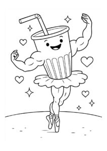 Desenho de Ballerino Lololo 1 Of 1