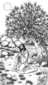 Desenho de Bíblicos Desenho Colorir Imprimir 02