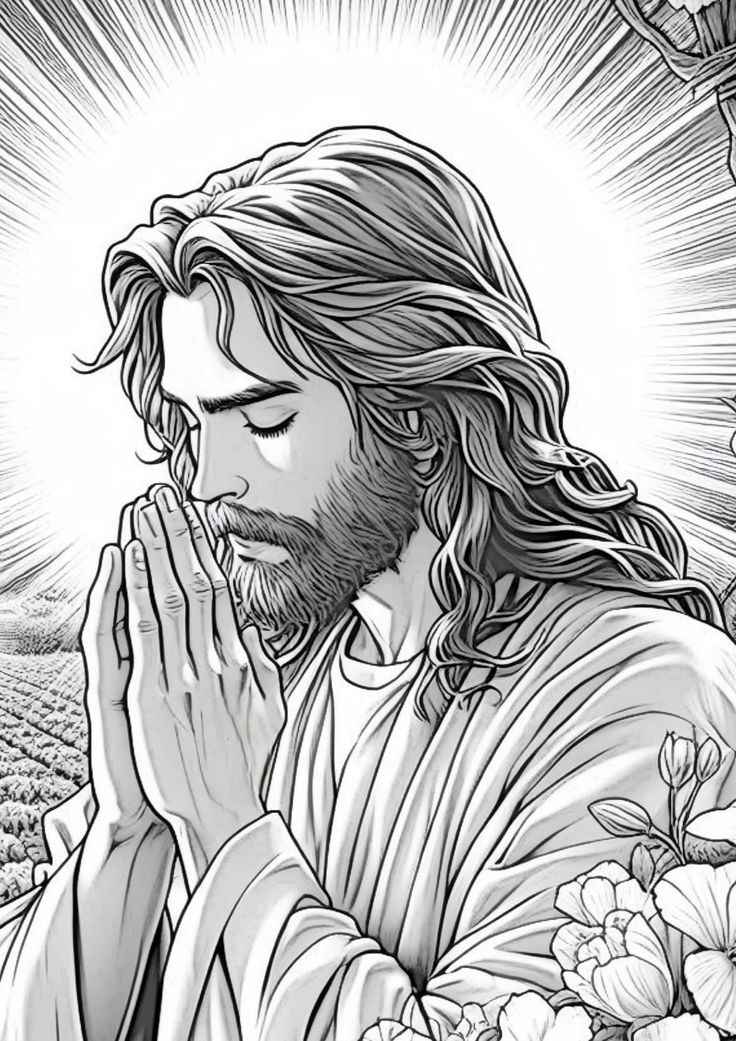 Desenho de Bíblicos Desenho Colorir Imprimir 09