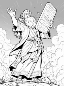 Desenho de Bíblicos Desenho Colorir Imprimir 11