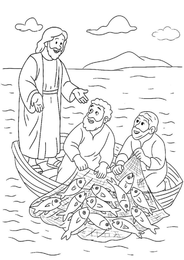 Desenho de Bíblicos Desenho Colorir Imprimir 12