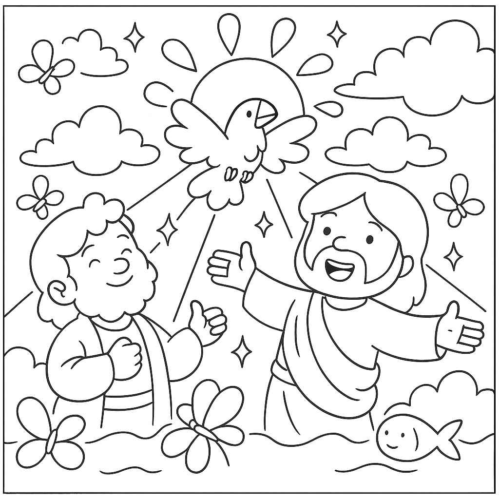 Desenho de Bíblicos Desenho Colorir Imprimir 19