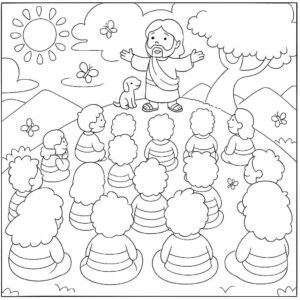 Desenho de Bíblicos Desenho Colorir Imprimir 24