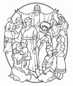 Desenho de Bíblicos Desenho Colorir Imprimir 34