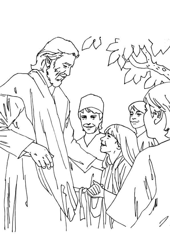 Desenho de Bíblicos Desenho Colorir Imprimir 45