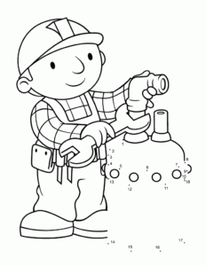 Desenho de Bob O Construtor Desenho Colorir Imprimir 10