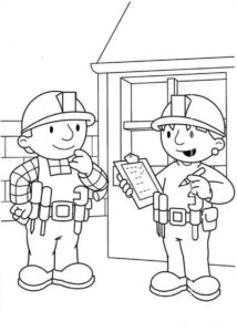 Desenho de Bob O Construtor Desenho Colorir Imprimir 22