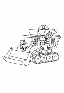 Desenho de Bob O Construtor Desenho Colorir Imprimir 25