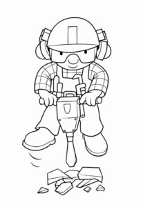 Desenho de Bob O Construtor Desenho Colorir Imprimir 27