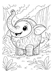 Desenho de Cocofanto Elefanto 1 Of 1