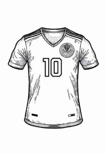 Desenho de Desenho Camisa Palmeiras Colorir   Padrão