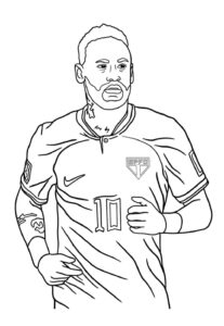 Desenho de Desenho Do São Paulo Para Colorir