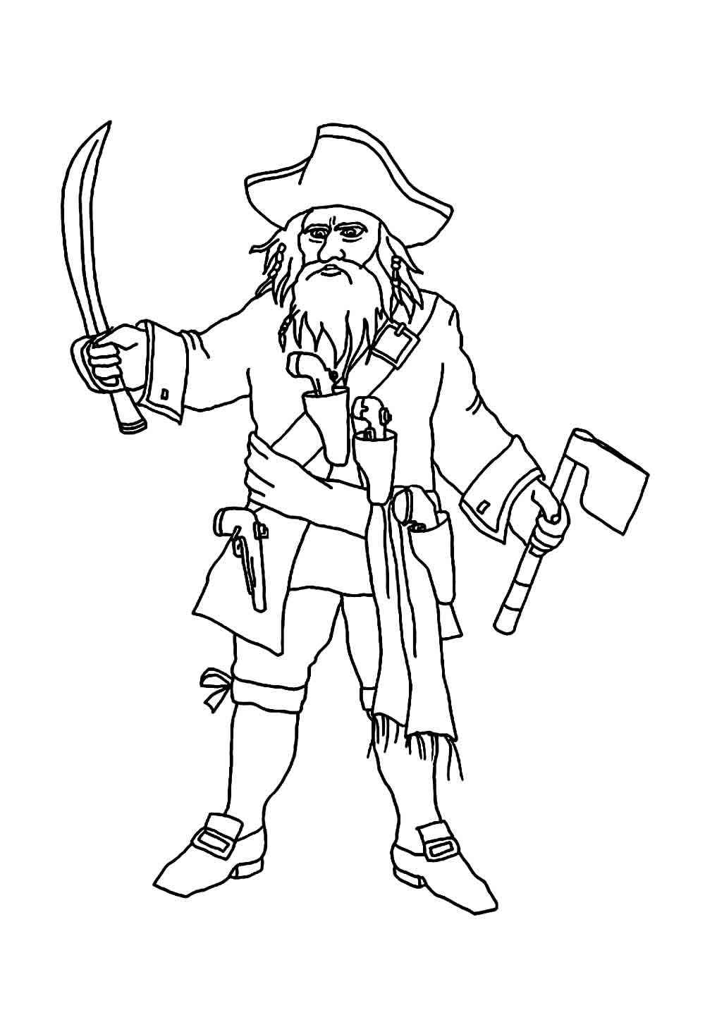 Desenho de Desenhos De Pirata