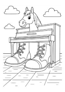 Desenho de Ecco Cavallo Virtuoso 1 Of 1