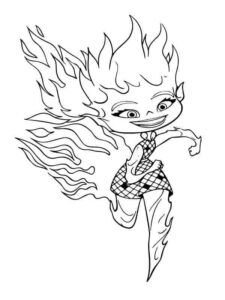 Desenho de Elementos Desenho Colorir Imprimir 03