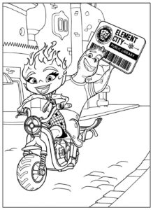 Desenho de Elementos Desenho Colorir Imprimir 12