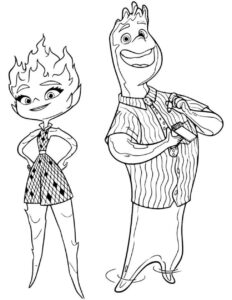 Desenho de Elementos Desenho Colorir Imprimir 15