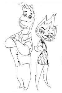 Desenho de Elementos Desenho Colorir Imprimir 16