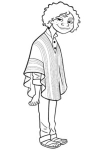 Desenho de Encanto Desenho Colorir Imprimir 01