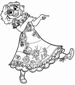 Desenho de Encanto Desenho Colorir Imprimir 08