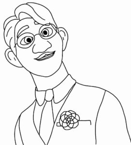 Desenho de Encanto Desenho Colorir Imprimir 09